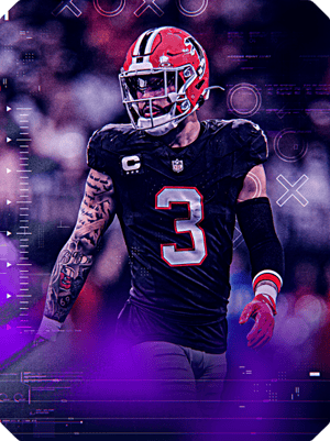 Jessie Bates III Season 3 Field Pass 85 OVR - Madden NFL 26