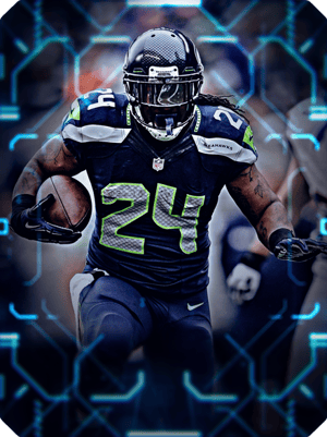 Marshawn Lynch Field Pass 87 OVR - Madden NFL 26