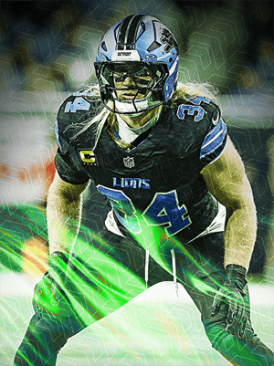 Alex Anzalone Team Builders 90 OVR - Madden NFL 26