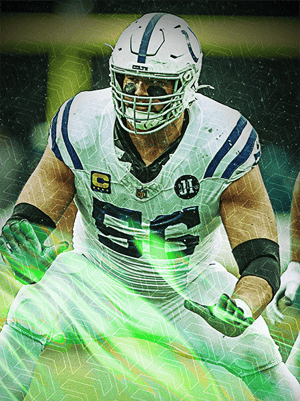 Quenton Nelson Team Builders 95 OVR - Madden NFL 26