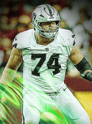 Kolton Miller Team Builders 92 OVR - Madden NFL 26