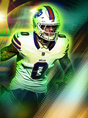 Keon Coleman Team Builders 97 OVR - Madden NFL 26