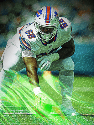 Sedrick Van Pran-Granger Team Builders 95 OVR - Madden NFL 26