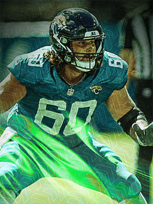 Jonah Monheim Team Builders 94 OVR - Madden NFL 26