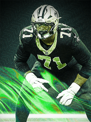 Kelvin Banks Jr Team Builders 92 OVR - Madden NFL 26