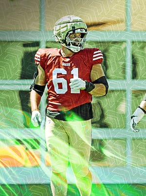 Matt Hennessy Team Builders 82 OVR - Madden NFL 26