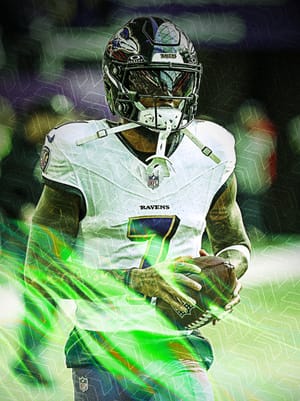 Rashod Bateman Team Builders 90 OVR - Madden NFL 26