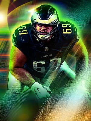 Landon Dickerson Team Builders 94 OVR - Madden NFL 26