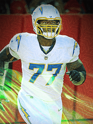 Zion Johnson Team Builders 92 OVR - Madden NFL 26