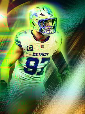 Aidan Hutchinson Team Builders 97 OVR - Madden NFL 26