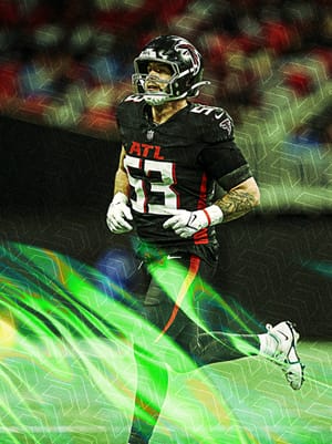 Nate Landman Team Builders 82 OVR - Madden NFL 26