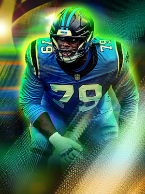 Ikem Ekwonu Team Builders 93 OVR - Madden NFL 26