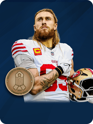George Kittle USAA 86 OVR - Madden NFL 26