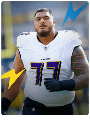 Daniel Faalele Pre Season Standouts 80 OVR - Madden NFL 26