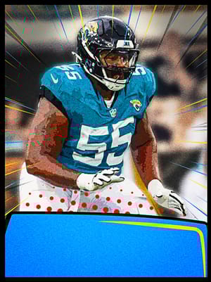 Chuma Edoga Campus Heroes 83 OVR - Madden NFL 26