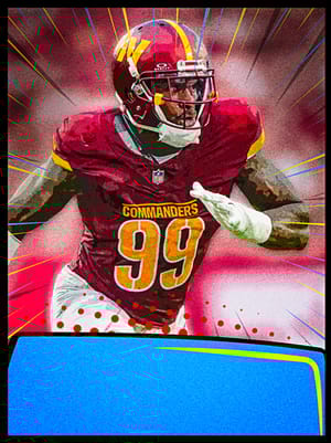 Clelin Ferrell Campus Heroes 83 OVR - Madden NFL 26