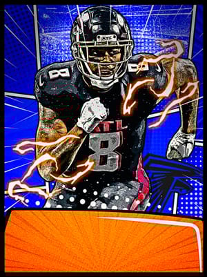 Kyle Pitts Campus Heroes 87 OVR - Madden NFL 26