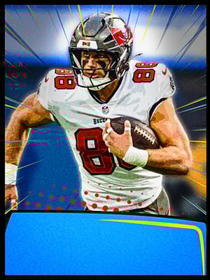 Cade Otton Campus Heroes 83 OVR - Madden NFL 26