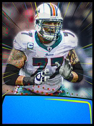 Jake Long Campus Heroes 79 OVR - Madden NFL 26