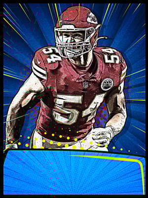 Leo Chenal Campus Heroes 86 OVR - Madden NFL 26