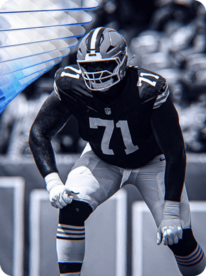 Cornelius Lucas III Game Time 84 OVR - Madden NFL 26