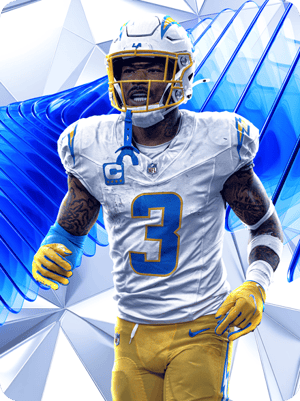 Derwin James Jr Game Time 87 OVR - Madden NFL 26
