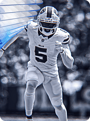 Joshua Palmer Game Time 84 OVR - Madden NFL 26