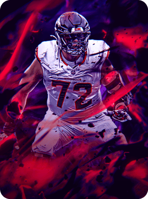 Garett Bolles Most Feared 90 OVR - Madden NFL 26