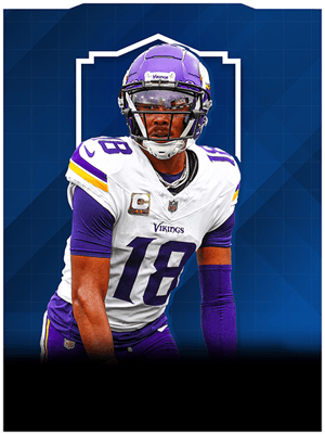 Justin Jefferson Lowe's 83 OVR - Madden NFL 26
