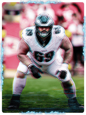 Landon Dickerson Unreal Moments 86 OVR - Madden NFL 26