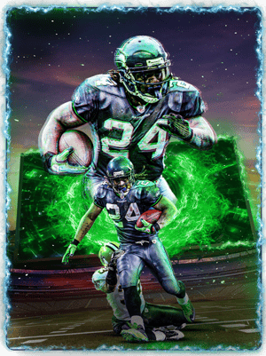 Marshawn Lynch Unreal Moments 90 OVR - Madden NFL 26