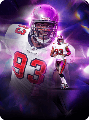 Gerald McCoy Team Diamonds 93 OVR - Madden NFL 26