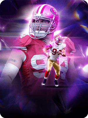Justin Smith Team Diamonds 93 OVR - Madden NFL 26