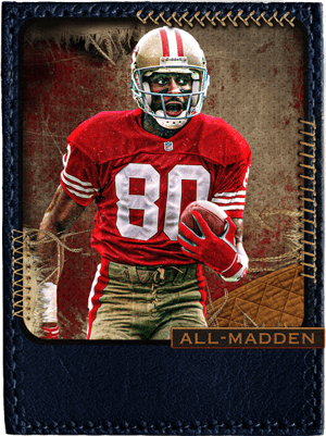 Jerry Rice All-Madden 92 OVR - Madden NFL 26