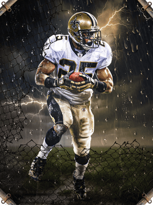 Reggie Bush Blitz 92 OVR - Madden NFL 26