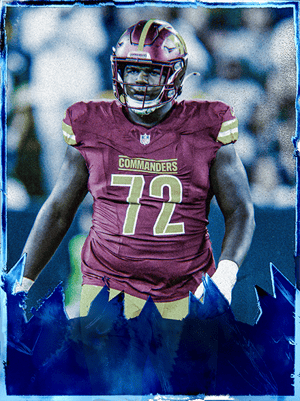 Josh Conerly Jr Zero Chill 85 OVR - Madden NFL 26