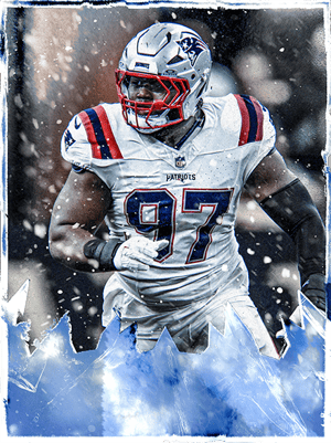 Milton Williams Stocking Stuffers 87 OVR - Madden NFL 26