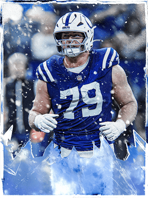 Bernhard Raimann Stocking Stuffers 93 OVR - Madden NFL 26