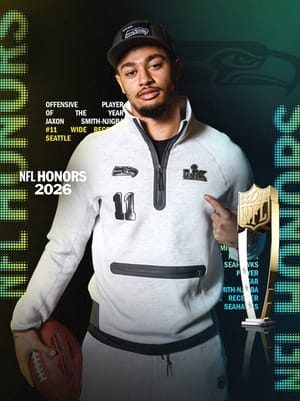 Jaxon Smith-Njigba NFL Honors 97 OVR - Madden NFL 26