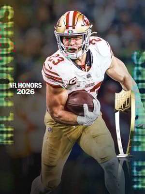 Christian McCaffrey NFL Honors 96 OVR - Madden NFL 26