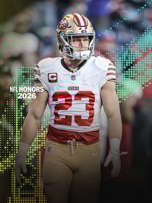 Christian McCaffrey NFL Honors 86 OVR - Madden NFL 26