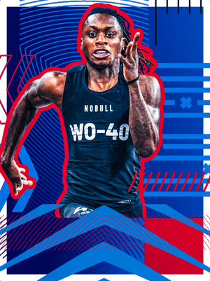 Xavier Worthy NFL Combine 97 OVR - Madden NFL 26