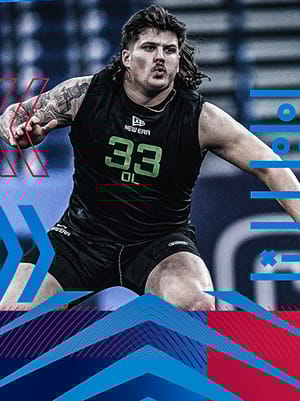 Tate Ratledge NFL Combine 90 OVR - Madden NFL 26