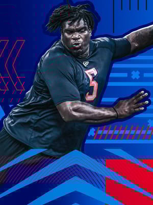 Jordan Davis NFL Combine 96 OVR - Madden NFL 26