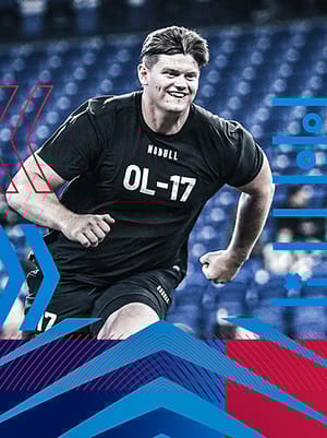 Blake Freeland NFL Combine 86 OVR - Madden NFL 26