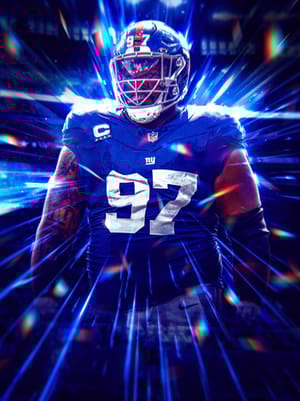 Dexter Lawrence II TOTY 97 OVR - Madden NFL 26
