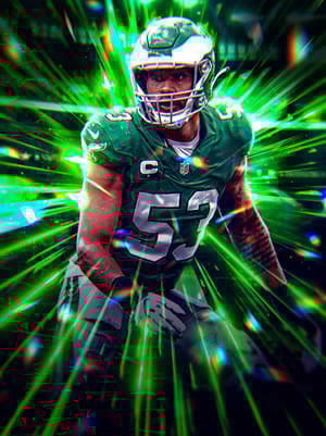 Zack Baun TOTY 97 OVR - Madden NFL 26