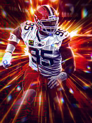 Myles Garrett TOTY Collection 97 OVR - Madden NFL 26