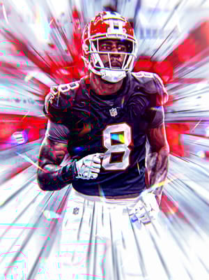 Kyle Pitts TOTY Collection 98 OVR - Madden NFL 26