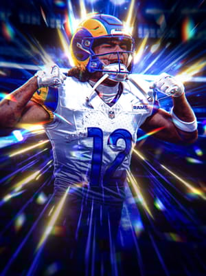 Puka Nacua TOTY Collection 97 OVR - Madden NFL 26